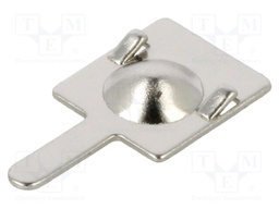 Contact; AAA,R03; Batt.no: 1; soldered,push-in; Contacts: steel