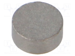 Magnet: permanent; samarium, cobalt; 6N; Ø: 7mm; H: 3mm