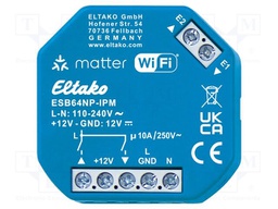 Executive module; EnOcean (option),Matter; plaster embedded