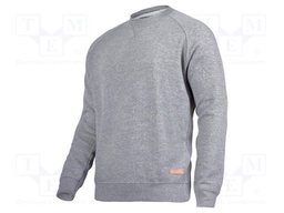 Sweatshirt; Size: XXL; grey; without a hood; 320g/m2