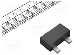 ESD Protection Device, SOT-723, 3 Pins, 240 mW, µESD Series