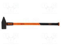Hammer; fitter type; 5kg; fiberglass