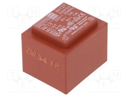 Transformer: encapsulated; 2VA; 230VAC; 6V; 6V; 167mA; 167mA