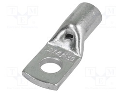 Ring tube terminal; M8; 25÷35mm2; crimped; for cable; tinned