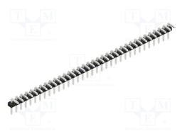 Connector: pin strips; pin header; male; PIN: 34; 2mm; THT; 1x34