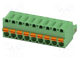 PCB connector, nominal cross section: 2.5 mm?, color: green,