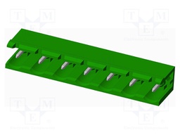 Connector: pluggable terminal block; socket; male; angled 90°