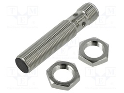 Sensor: inductive; Output conf: PNP / NC; 3mm; 10÷30VDC; M12; IP67