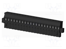 Connector: pluggable terminal block; plug; female; angled 90°