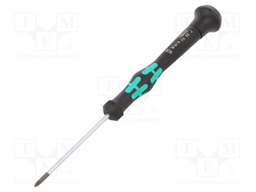 Screwdriver; Phillips; Size: PH00; precision; Blade length: 60mm