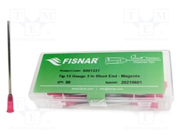 Needle: steel; 3"; Size: 13; straight; 1.78mm; Mounting: Luer Lock