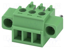 PCB connector, nominal cross section: 1.5 mm?, color: green,