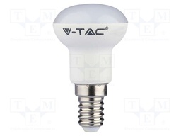 LED lamp; white warm; E14; 220÷240VAC; 250lm; P: 3W; 120°; 3000K