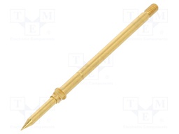 Test probe; Operational spring compression: 4mm; 5A; Ø: 1.3mm