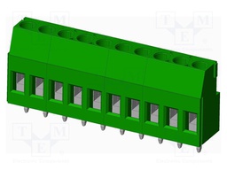 Connector: PCB terminal block; terminal; Plating: tinned; on PCBs