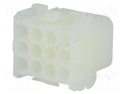 Socket; wire-board; male/female; Universal MATE-N-LOK; 6.35mm