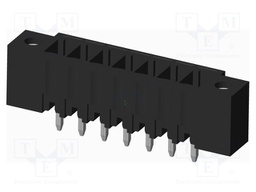 Connector: pluggable terminal block; socket; male; on PCBs