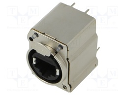 Connector: RJ45; socket; EMI; THT; 19.8x19.8mm; 8p8c; Cat: 5e