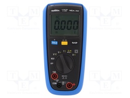 Digital multimeter; LCD (4000),with a backlit; I DC: 4/10A; IP54
