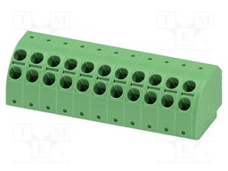 PCB connector, nominal cross section: 2.5 mm?, color: green,