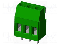 Connector: PCB terminal block; terminal; Plating: tinned; on PCBs