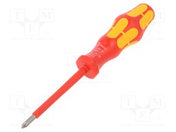 Screwdriver; insulated; PlusMinus cross PZ-type; SL/PZ1; 1kVAC