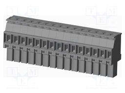Connector: pluggable terminal block; plug; female; angled 90°