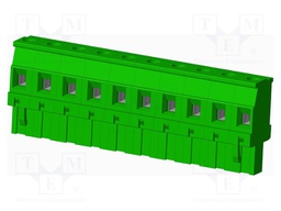 Connector: pluggable terminal block; plug; female; angled 90°