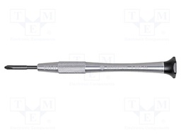 Screwdriver; Phillips; precision; PH0; Blade length: 22mm