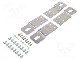 Mounting holder; zinc plated steel; 4pcs.