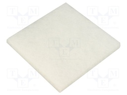 Fan Filter Media, Pack 5, 125 mm, Synthetic Fibre, ClimaSys Series