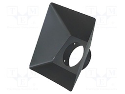 Fume absorber head; for soldering fume absorber; 180x180x100mm