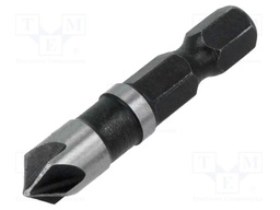 Countersink bit; Ø: 8mm; aluminium,wood,plastic; hexagonal; 1/4"