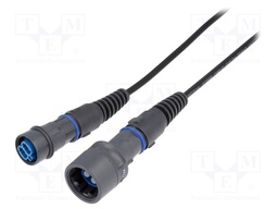 Connector: fiber optic; patchcord; PIN: 2; bayonet; Buccaneer 6000