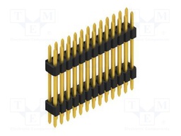 Connector: pin strips; pin header; male; PIN: 26; 1.27mm; THT; 2x13
