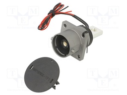 Connector: DC supply; female; screw; Mech.durability: 100cycles