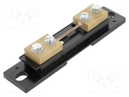 Current shunt; Class: 0,5; 25A; 60mV; Equipment: insulating base
