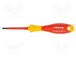 Screwdriver; insulated; Phillips; PH1; 80mm