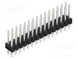 Connector: pin strips; pin header; male; PIN: 30; 2.54mm; THT; 2x15