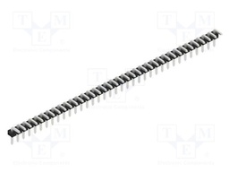 Connector: pin strips; pin header; male; PIN: 36; 2.54mm; THT; 1x36