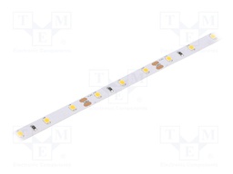 LED tape; white warm; 2835; 12V; LED/m: 60; 8mm; IP20; 4.8W/m