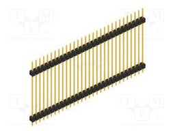 Connector: pin strips; pin header; male; PIN: 30; 2.54mm; THT; 1x30
