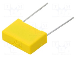 Capacitor: polypropylene; X2; 330nF; 22mm; ±10%; 26.5x17x8.5mm