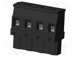 Connector: pluggable terminal block; plug; female; angled 90°
