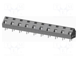 Connector: PCB terminal block; terminal; angled 45°; on PCBs
