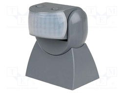 Sensor: movement; wall mount; 195÷265VAC; IP65; 5A; -20÷40°C; 12m