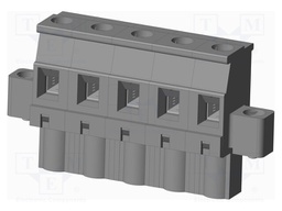 Connector: pluggable terminal block; plug; female; angled 90°