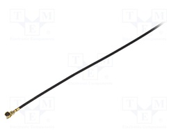 Cable: coaxial; U.FL,both sides; female; angled 90°; female; 0.4m