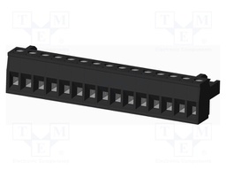 Connector: pluggable terminal block; plug; female; straight; 300V