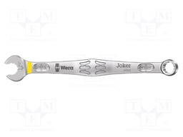 Wrench; inch,combination spanner; steel; Series: Joker 6003; 1/4"